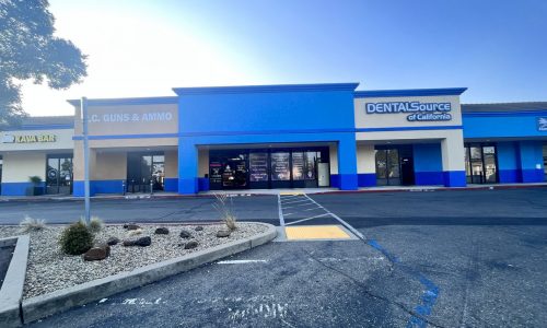 Strip Mall After Painting