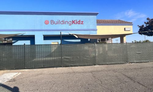 Strip Mall After Painting