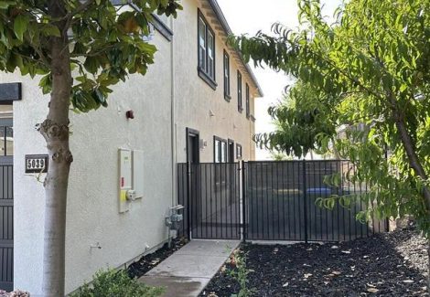 El Dorado Hills Side of House