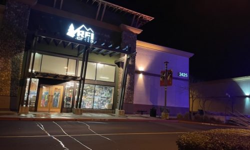 REI Folsom During Power Wash