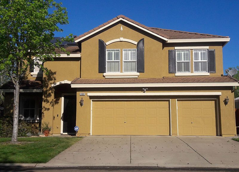 Exterior house painting by CertaPro house painters in Mather, CA