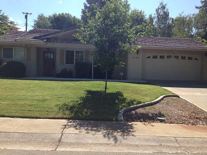 Exterior painting by CertaPro house painters in Carmichael