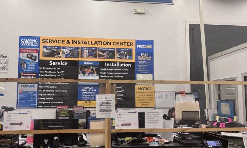 AFTER - Store Walls and Ceiling