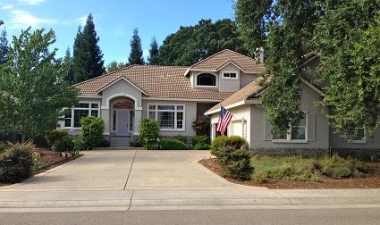 Completed Residential Exterior in Fair Oaks