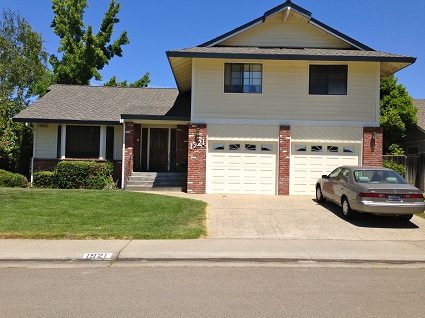 Exterior painting by CertaPro house painters in Roseville