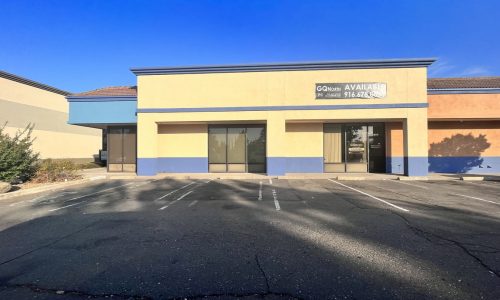 Strip Mall After Painting