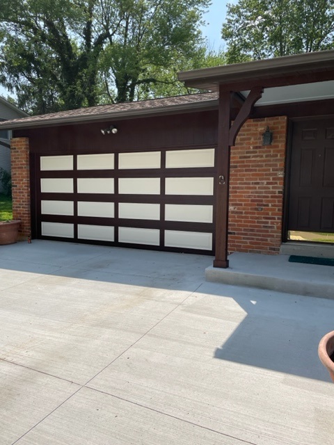 exterior final result garage door