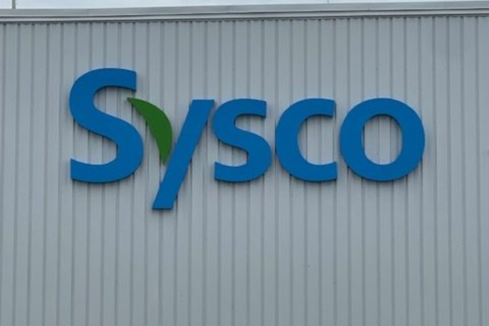 Sysco Signage Before and After After