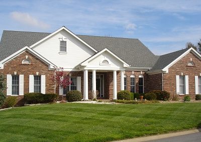 Exterior house painting by CertaPro Painters in St. Peters, MO
