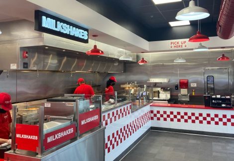 Five Guys Interior