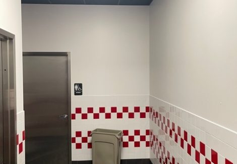 Restaurant Bathroom Interior