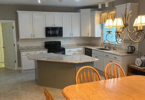 Newly renovated kitchen