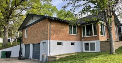 Concrete Wall and Garage Door Updates