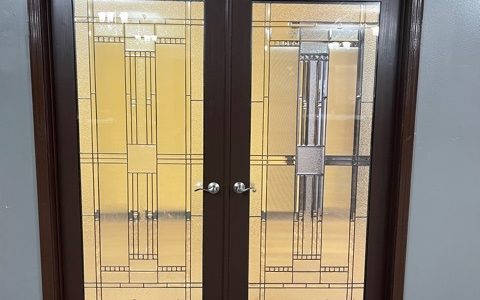 Front Entrance Painted