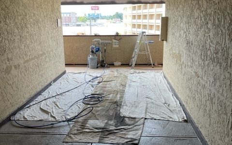 Interior Walkway Prep