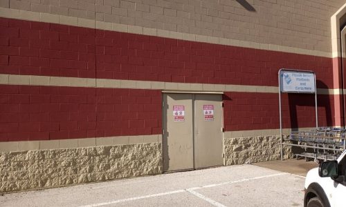 Detail View of Directional Line