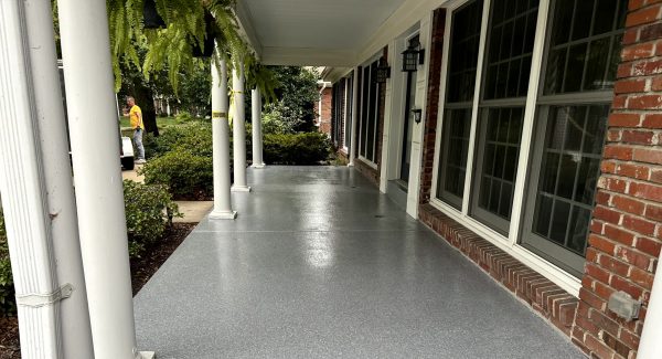 Polyaspartic Flake in Chesterfield, MO