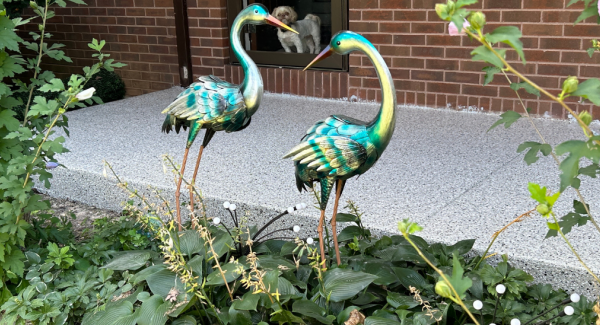 Polyaspartic flake in Cedar Hill, MO