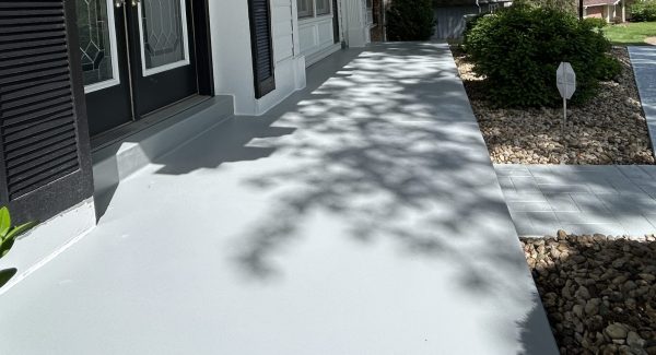 Residential Porch and Floor Paint Project in Florissant, MO