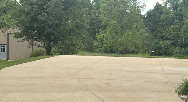 Residential Driveway Project With Clear Sealant in Wentzville, MO