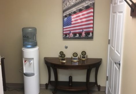 Office Interior Wall Painted Beige