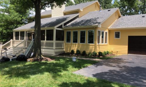 Yellow Painted House
