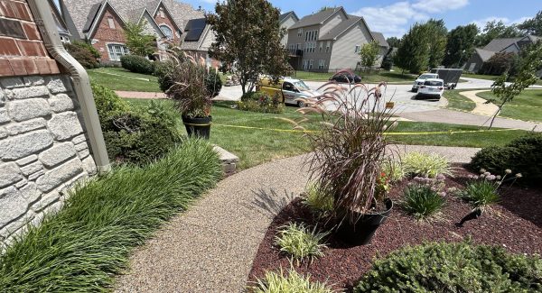 Residential Driveway Project With Clear High Sheen in St, Charles, MO