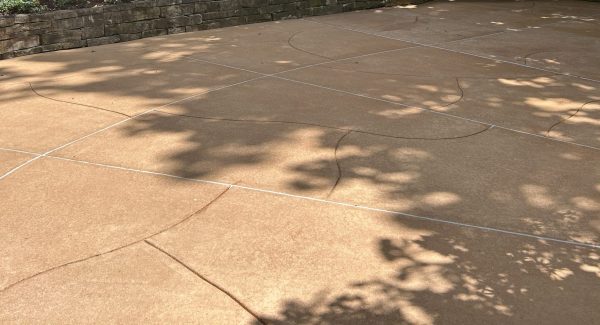 Residential Driveway Project With Clear Water-Based Sealant in Ballwin, MO
