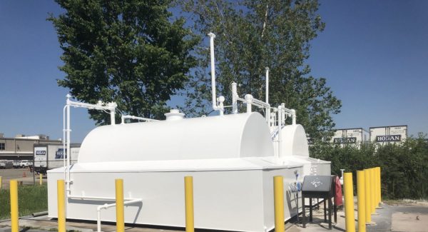 Diesel Fuel Tank Project in Bridgeton, MO