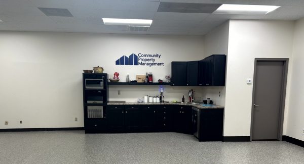 Commercial Floor Coating Project Using Water-based Epoxy with Polyaspartic Flake in St. Charles, MO