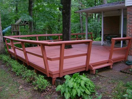 deck painting