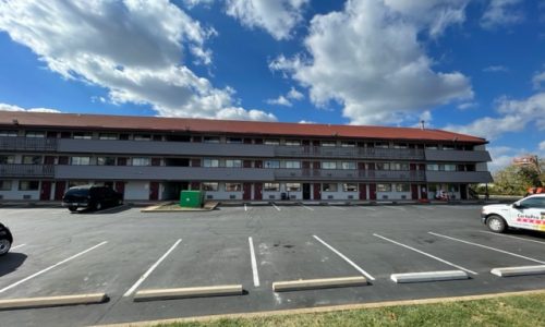 Railing and Roof Repainting