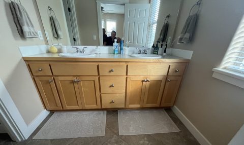 Eugene, OR Cabinet Transformation Before