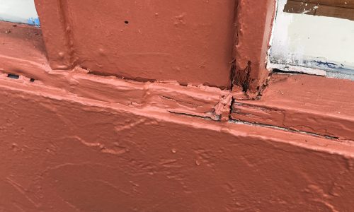 Rotted Window Trim