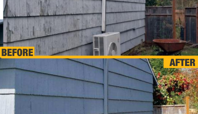 Blue Cedar Plank Before and After