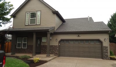 brown exterior painting