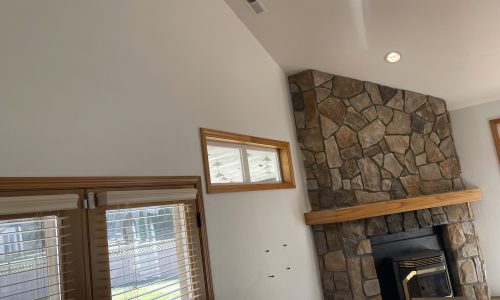 Completed Living Room Wall