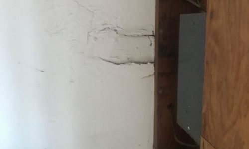 Before Drywall Replacement
