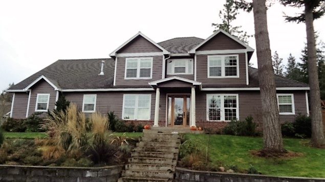 Brown House Exterior