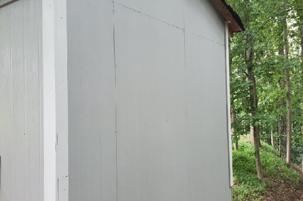 Concord Shed Painting After
