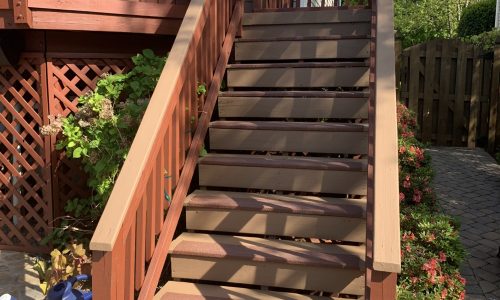 Concord Stair Staining Project