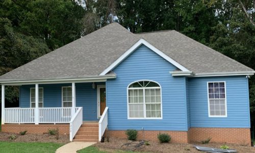 Exterior Vinyl Siding Painting Project
