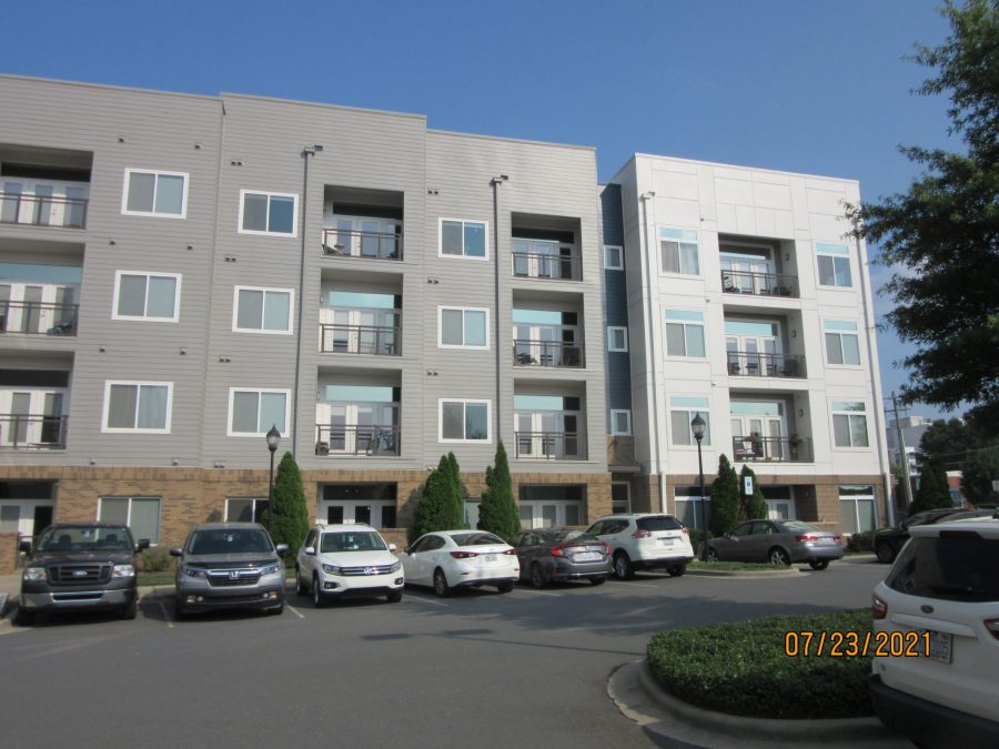 New Exterior Apartment Painting with gray and white Preview Image 4