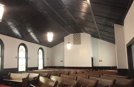 Lexington Church Ceiling
