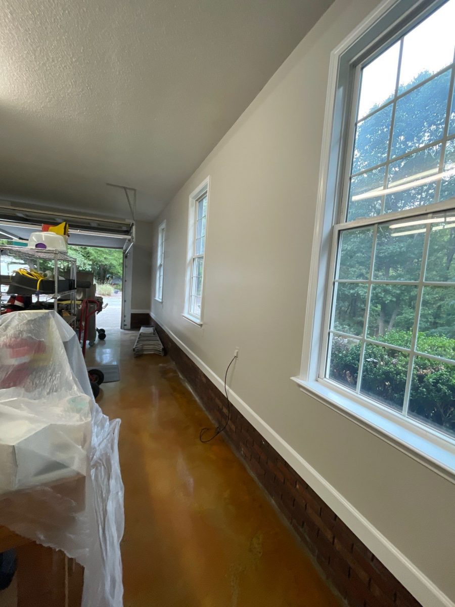 home garage interior after repaint Preview Image 1