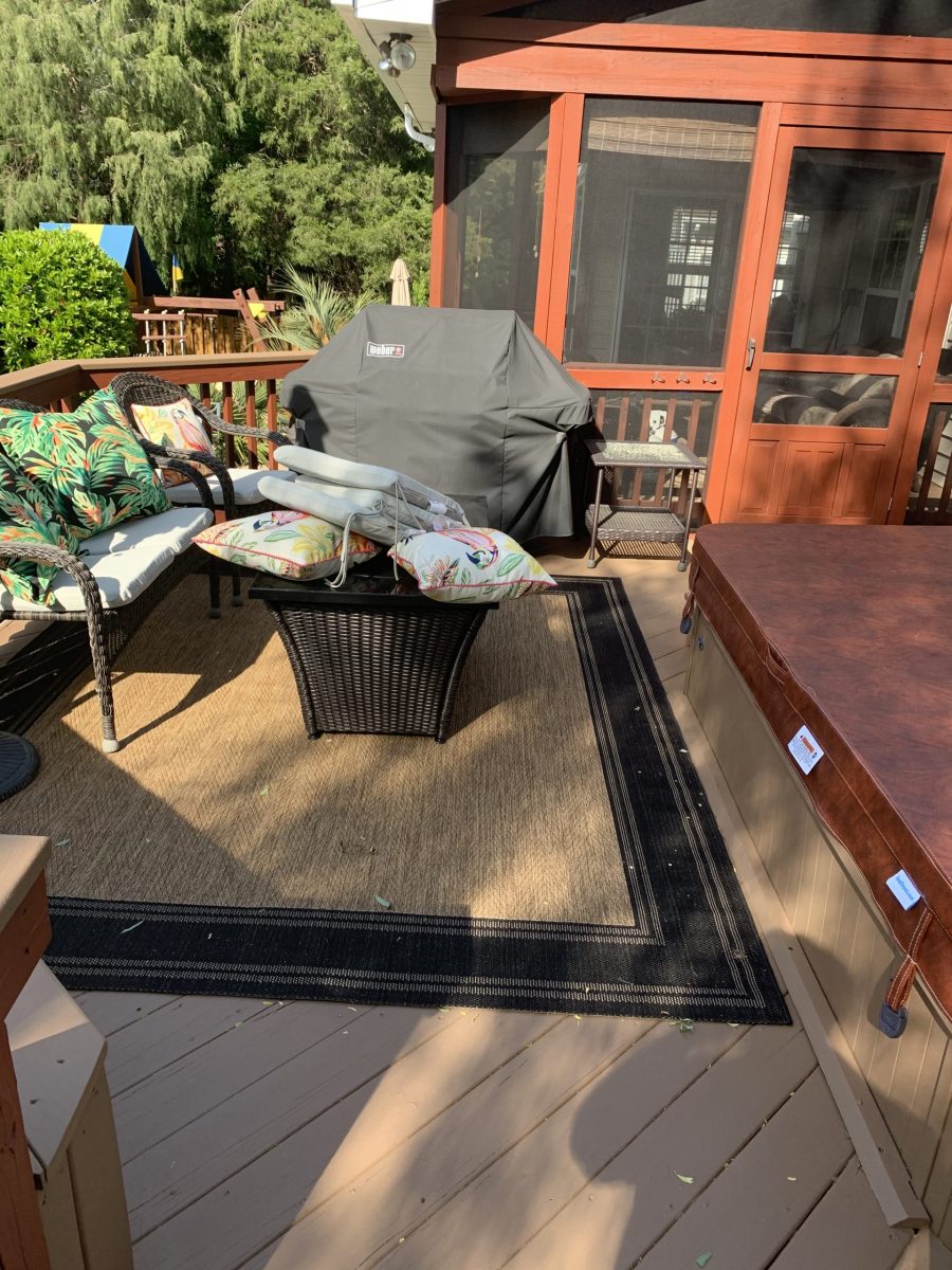 concord deck after staining of lounge are restained Preview Image 1