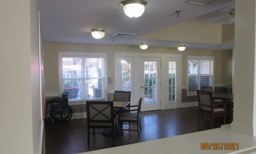 Before Photo of Sitting Area