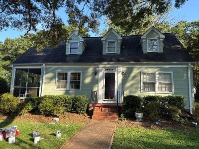 painted home exterior