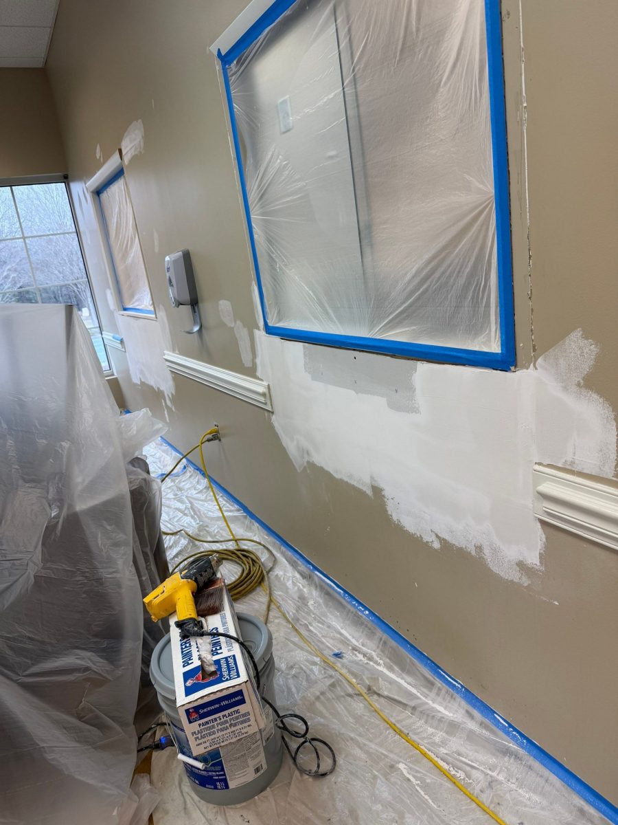 beige doctor's office interior during repaint Preview Image 7