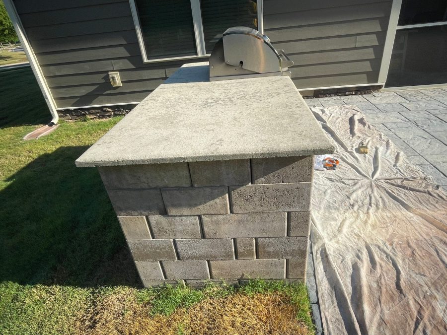 concrete grill station Preview Image 1